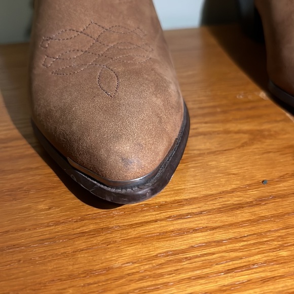 Oak tree, farm suede, western boot - Picture 2 of 7